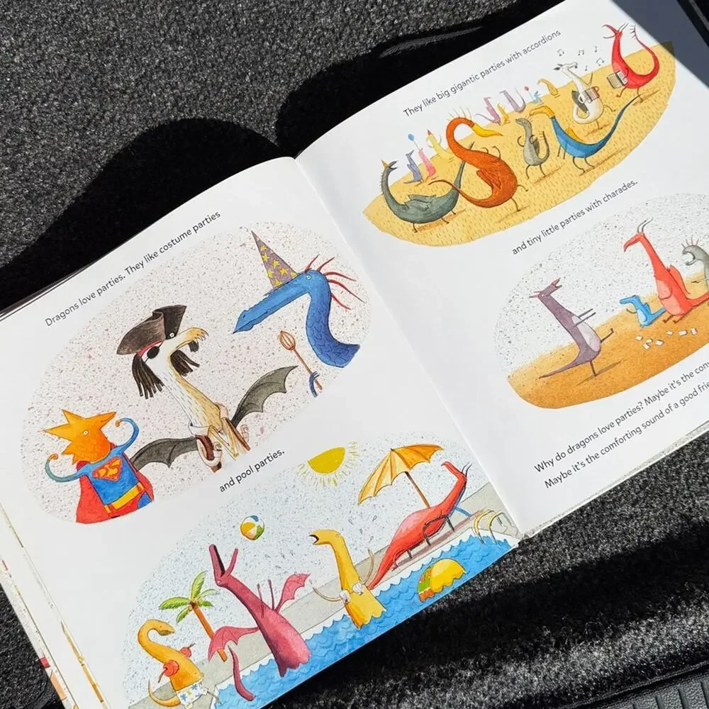 3/$25 🪩 Dragons Love Tacos Hardcover Picture Book | Social Emotional Book